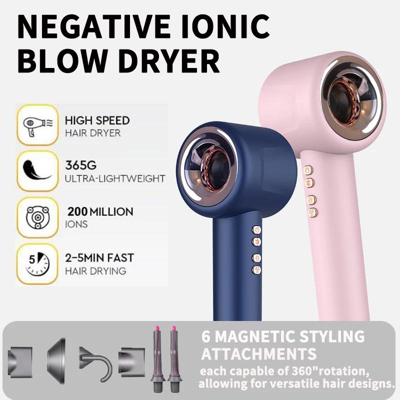 Super Hair Dryer 220V Leafless Hair dryer Personal Hair Care Styling Negative Ion Tool Constant Anion Electric Hair